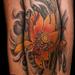 Tattoos - Lotus flower leg tattoo - 69446